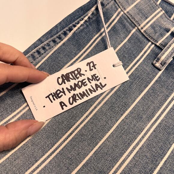 Boyish Women’s Carter Jeans in They Made me a Criminal Size 27 - Picture 13 of 13